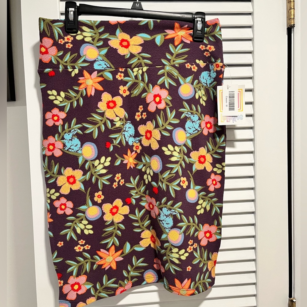 NWT Lularoe pencil floral skirt